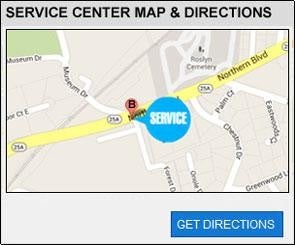 Service Center Map